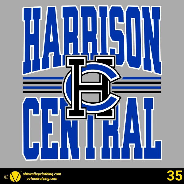 Harrison Central Huskies Soccer 2026 Design 35