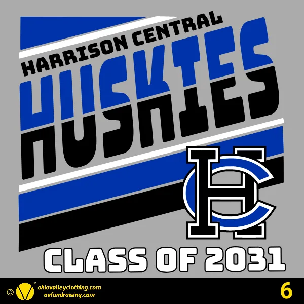 Harrison Central Elementary 6th Grade Graduation 2025 Design 06