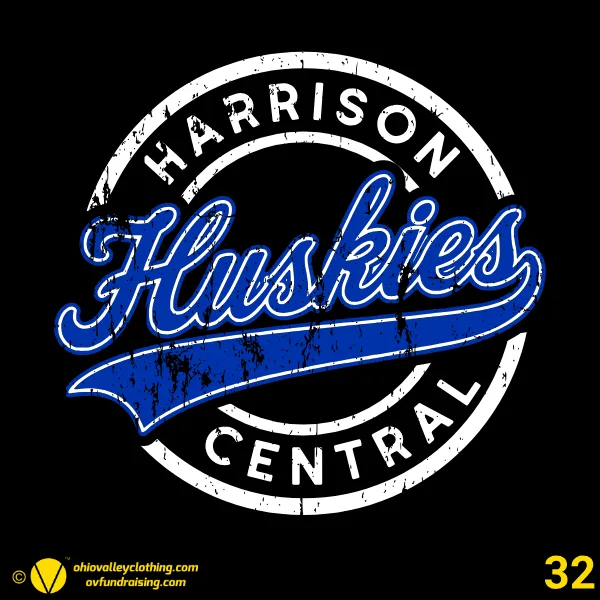 Harrison Central Huskies Soccer 2026 Design 32