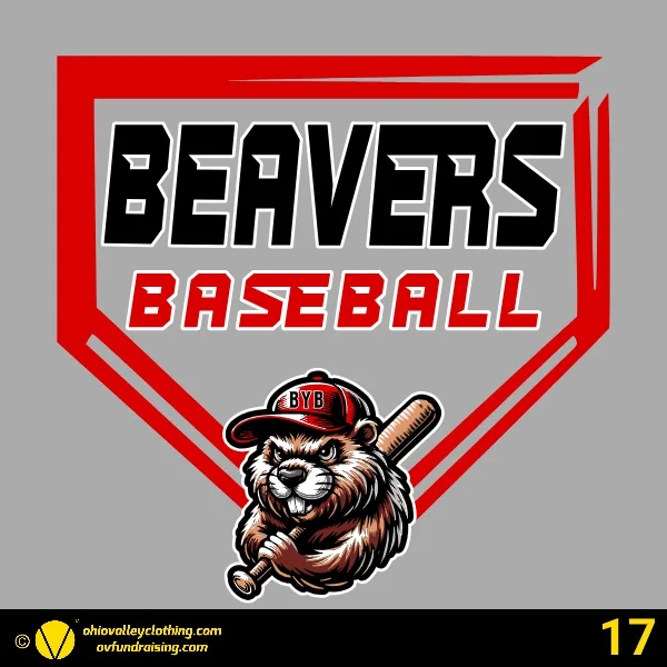 Beaver Youth Baseball 2025 Design 17