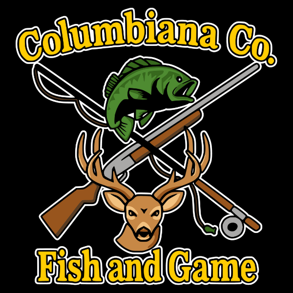 Columbiana County Fish and Game 2025 logo