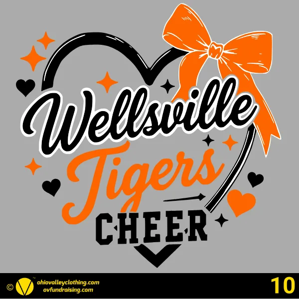 Wellsville Loud & Proud Cheer Boosters 2026 Design 10