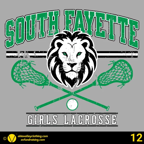 South Fayette Girls Lacrosse Boosters 2026 Design 12