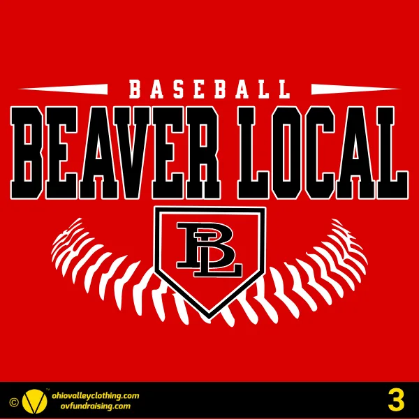 Beaver Local Baseball 2026 Design 03