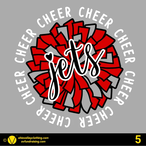 Union Local Little Jets Cheer 2026 Design 05