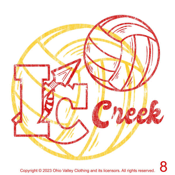 Indian Creek Volleyball 2023 Fundraising Sample Designs Indian Creek Volleyball 2023 Sample Designs Page 08