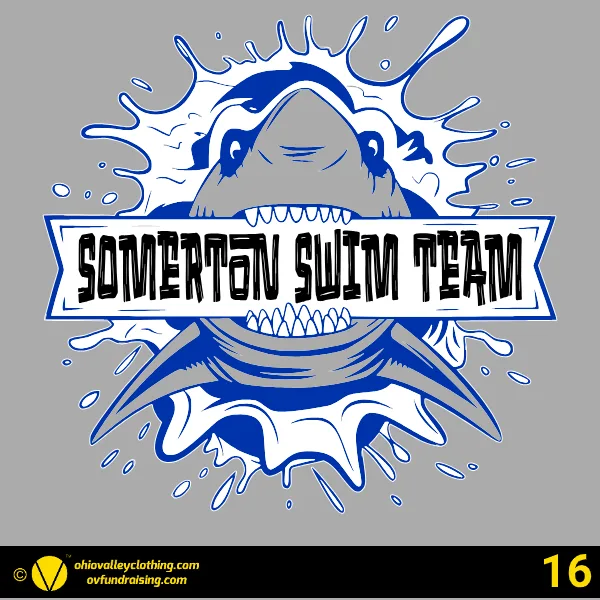 Somerton Sharks Swim Team 2025 Design 16