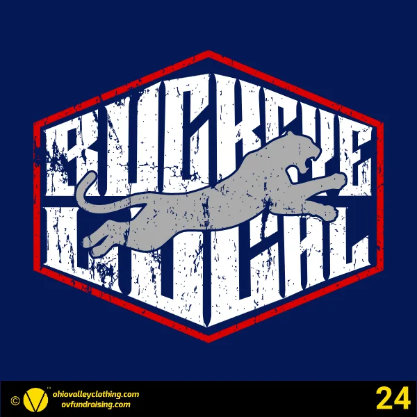 Buckeye Local Lady Panthers Basketball 2025-26 Design 24