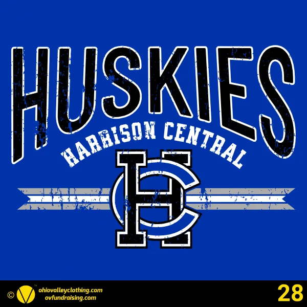 Harrison Central Volleyball Parents Club 2026 Design 28