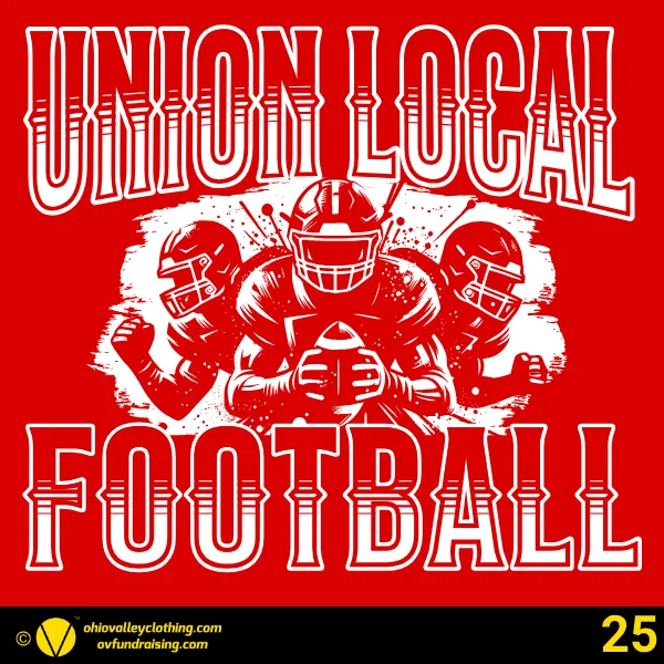 Union Local Little Jets Football 2026 Design 25