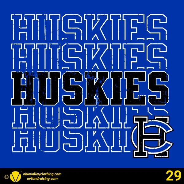 Harrison Central Huskies Football 2026 Design 29