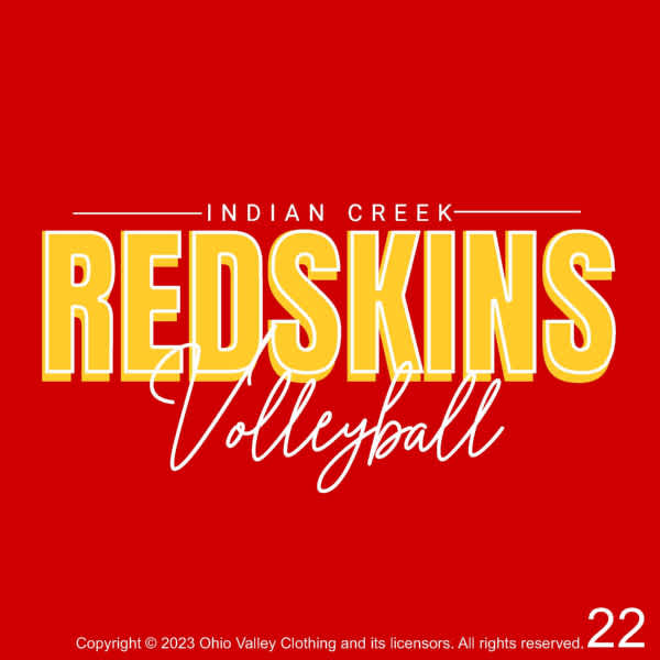 Indian Creek Volleyball 2023 Fundraising Sample Designs Indian Creek Volleyball 2023 Sample Designs Page 22