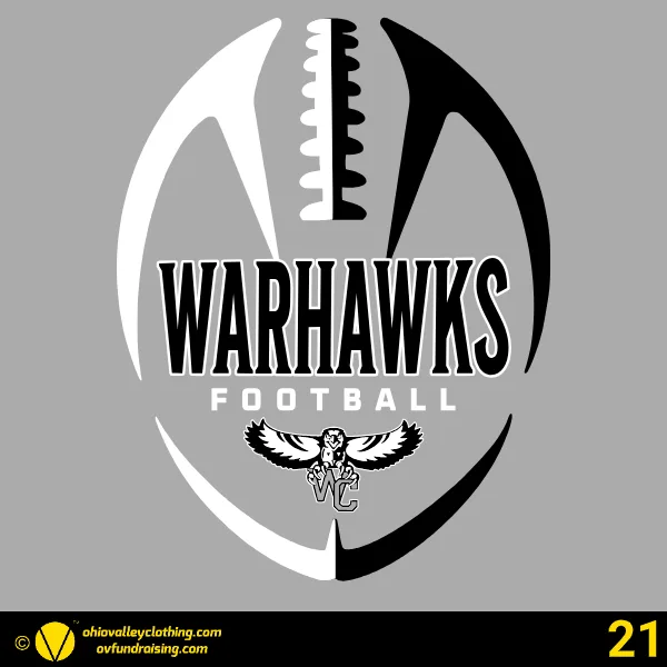 Westerville Central Spring Football 2025 Design 21