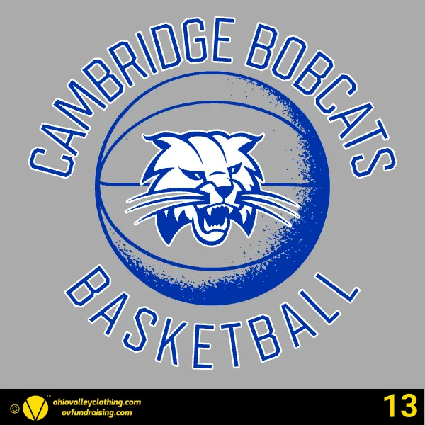 Cambridge Boys Basketball 2026-27 Design 13