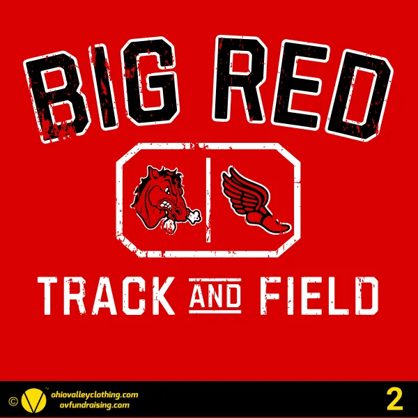 Steubenville Big Red Track 2026 Design 02