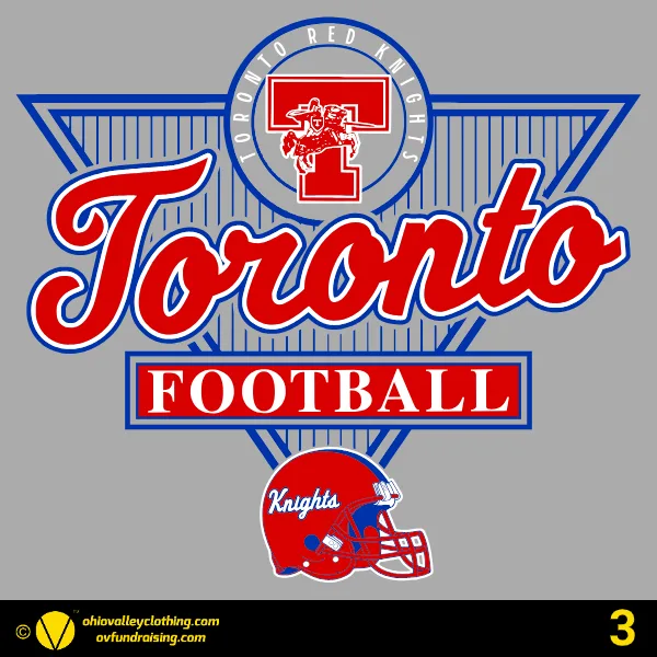 Toronto High School Football 2025 Design 03