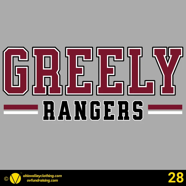 Greely Rangers Football 2026 Design 28