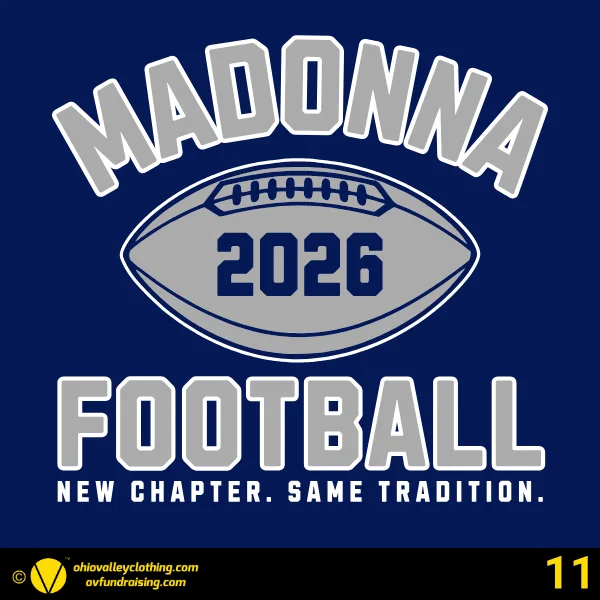 Madonna Football 2026 Design 11