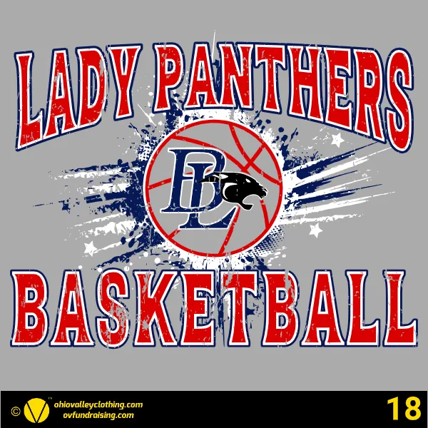 Buckeye Local Lady Panthers Basketball 2025-26 Design 18