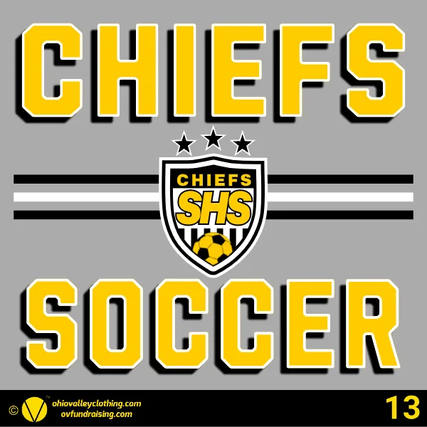 Sequoyah Lady Chiefs Soccer 2026 Design 13