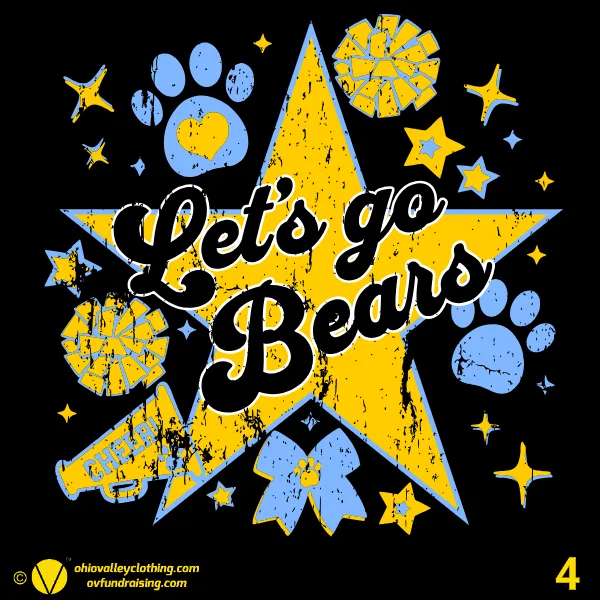 Oak Glen Jr. Bears Cheer 2025 Design 04