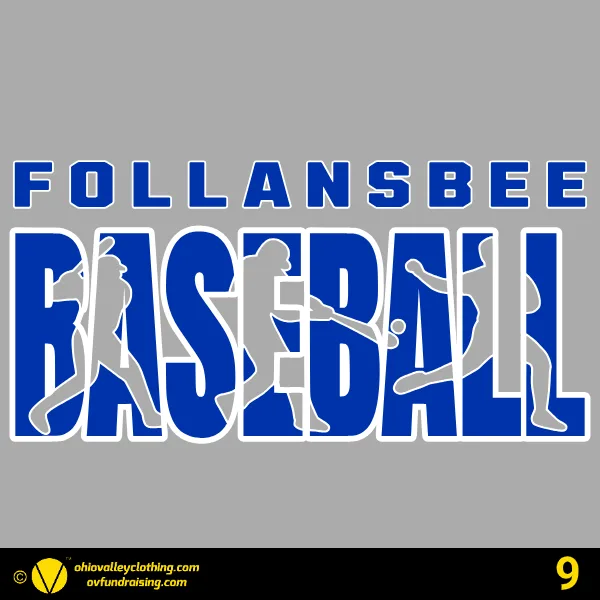 Follansbee Baseball & Softball Association 2025 Design 09