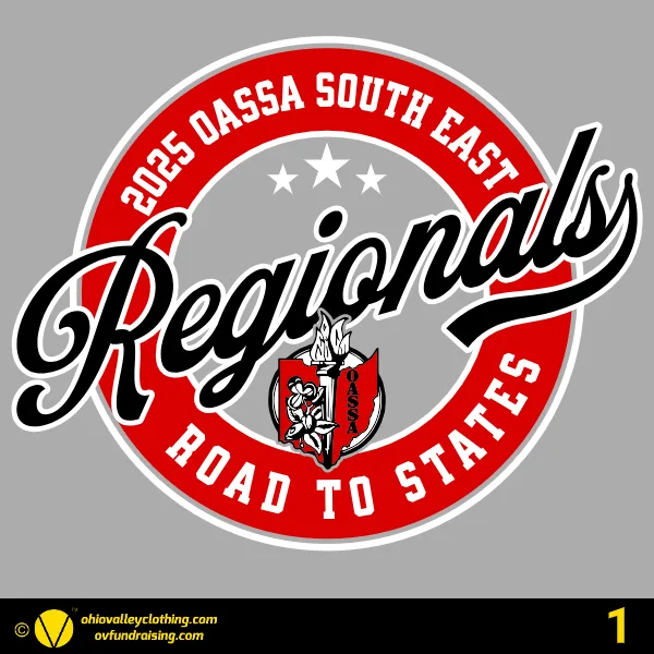 OASSA South East Cheer Regionals 2025 Design 01