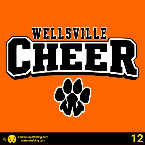 Wellsville Loud & Proud Cheer Boosters 2026 Design 12