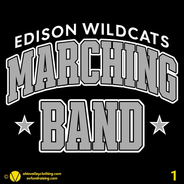 Edison High School Band Boosters 2026 Design 01