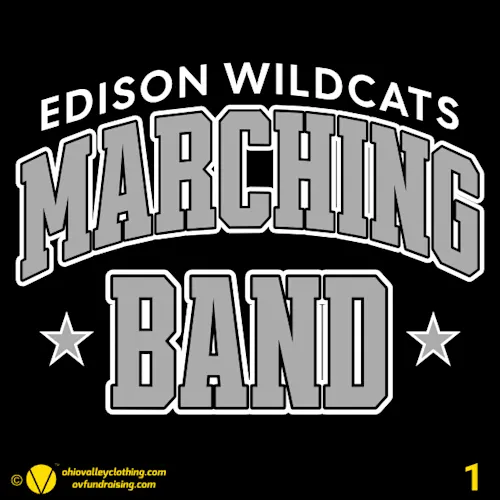 Edison High School Band Boosters 2026 Fundraising Sample Designs