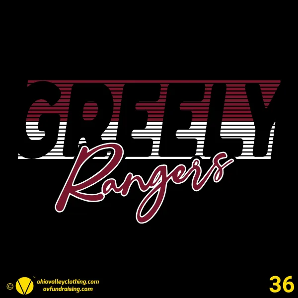 Greely Rangers Football 2026 Design 36