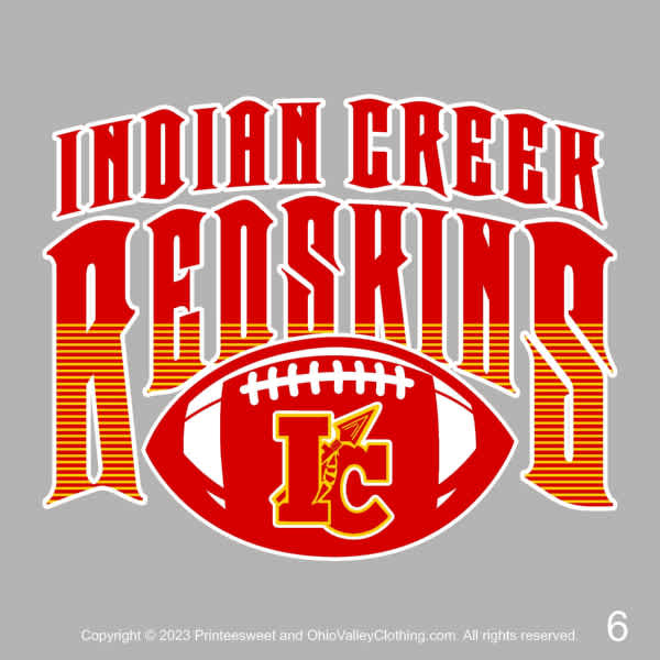 Indian Creek Boosters 2023 Sample Designs for Night at the Races and Locker Indian Creek Boosters 2023 Football Designs Page 06