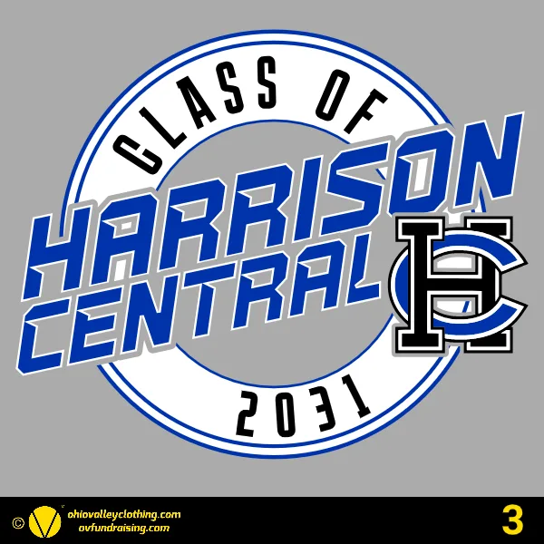 Harrison Central Elementary 6th Grade Graduation 2025 Design 03