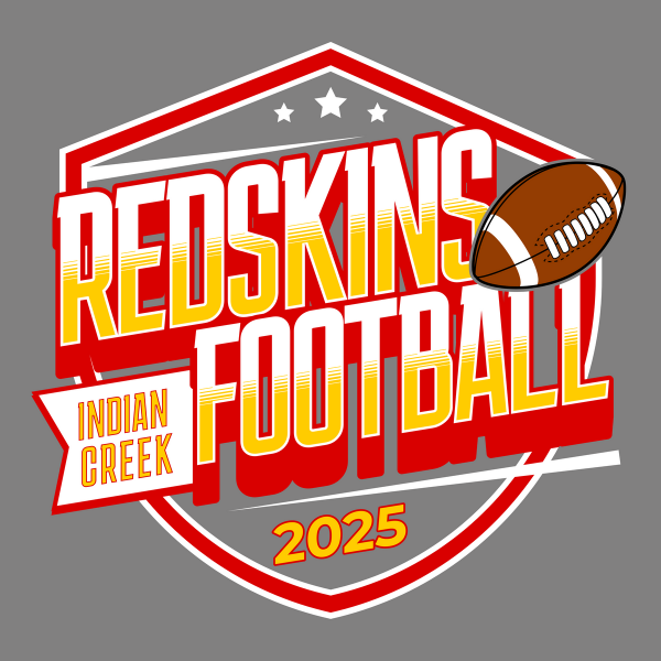 Indian Creek Football 2025 logo