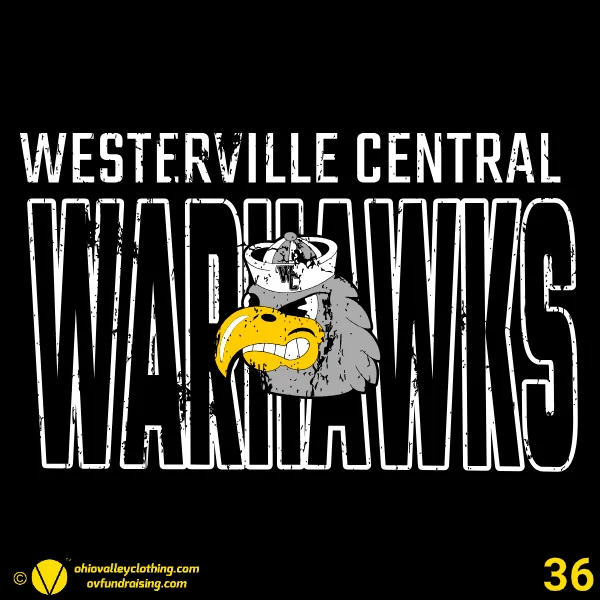 Westerville Central Spring Football 2025 Design 36