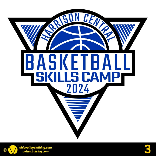 Harrison Central Basketball Skills Camp 2024- Design 03