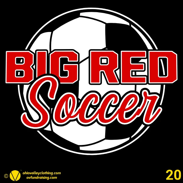 Steubenville Big Red Boys Soccer 2025 Design 20