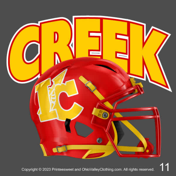 Indian Creek Boosters 2023 Sample Designs for Night at the Races and Locker Indian Creek Boosters 2023 Football Designs Page 11