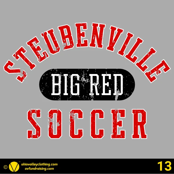 Steubenville Big Red Soccer Spring 2026 Design 13