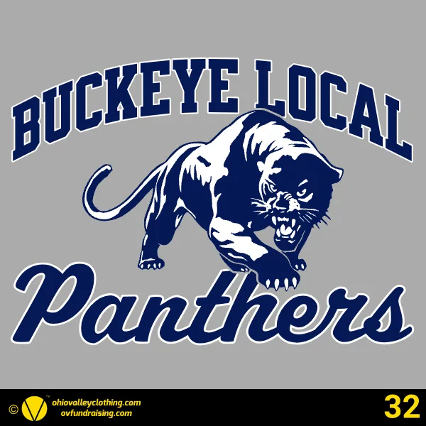 Buckeye Local Junior Panthers Basketball 2026 Design 32