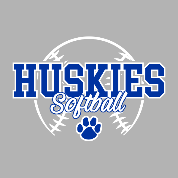 Cadiz Huskies Softball 2023 logo