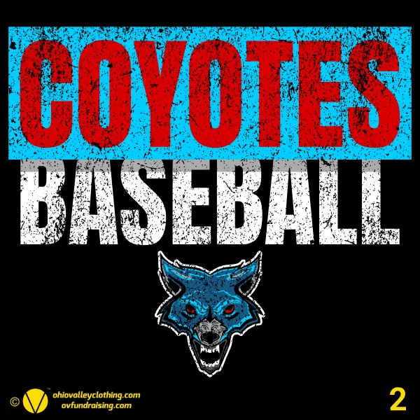 SV Coyotes Baseball Club Fall 2024 Design 02