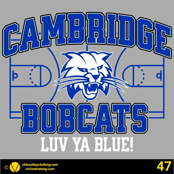Cambridge Boys Basketball 2026-27 Design 47