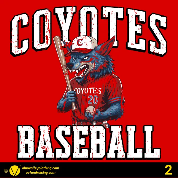 Coyotes Baseball Spring 2026 Design 02