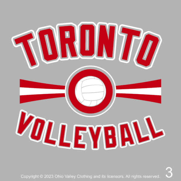 Toronto Jr. High Volleyball 2023 Fundraising Sample Designs Toronto Jr High Volleyball 2023 Sample Design Page 03
