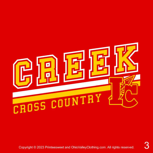 Indian Creek Cross Country 2023 Sample Designs Indian Creek Cross Country 2023 Fundraising Sample Designs Page 03