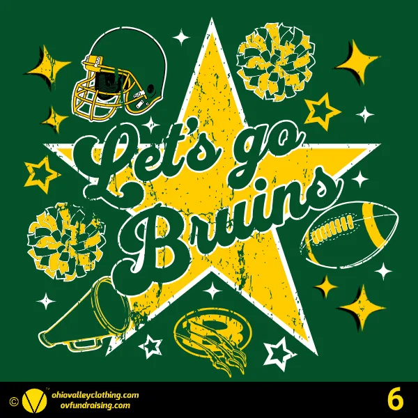Brooke Bruin Youth Football & Cheer 2025 Design 06