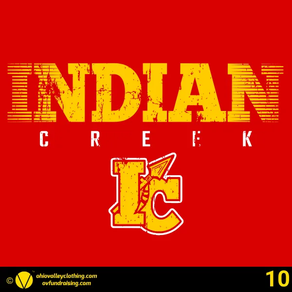 Indian Creek Athletic Boosters 2026 Design 10