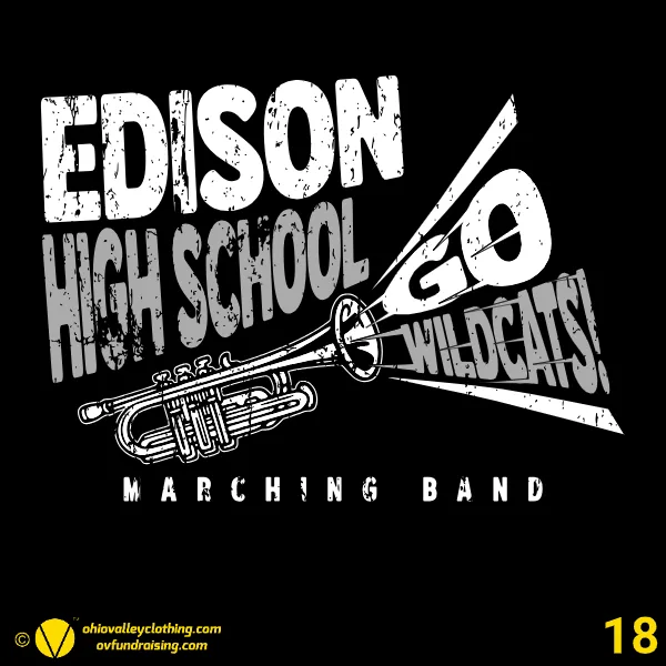 Edison High School Band Boosters 2026 Design 18