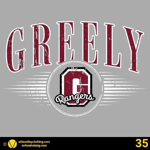 Greely Rangers Football 2026 Design 35